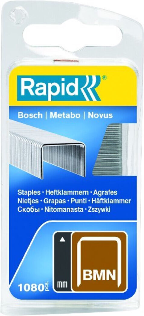 Rapid Heftklammer BMN/08mm stahl a 1080 N.Blister Typ BMN (40109556)