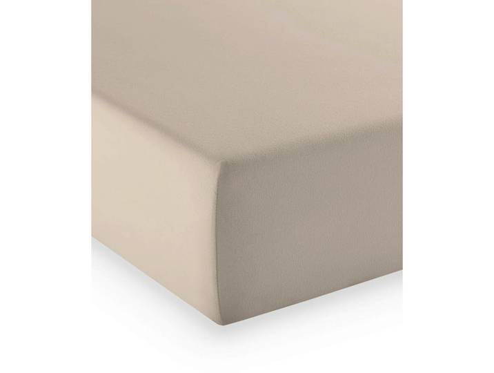 Fleuresse Topper-Fixleintuch, Graubraun, Textil, 140-160x200-210 cm, Rundumgummi, bügelfrei, rutschfest auf der Matratze, weich und anschmiegsam, formstabil und langlebig, perfekter Sitz, spielend leicht zu überziehen, besonders dehnbar, absolut faltenfreier Sitz, allerhöchster Komfort, Heimtextilien, Bettwäsche, Leintuch, Topper Bezüge