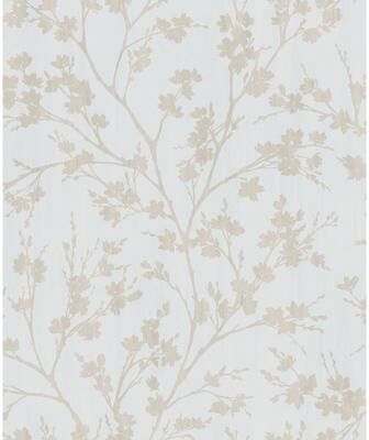 Galerie Wallcoverings Secret Garden Calming Leaf Branches Non-woven Matte Wallpaper Roll