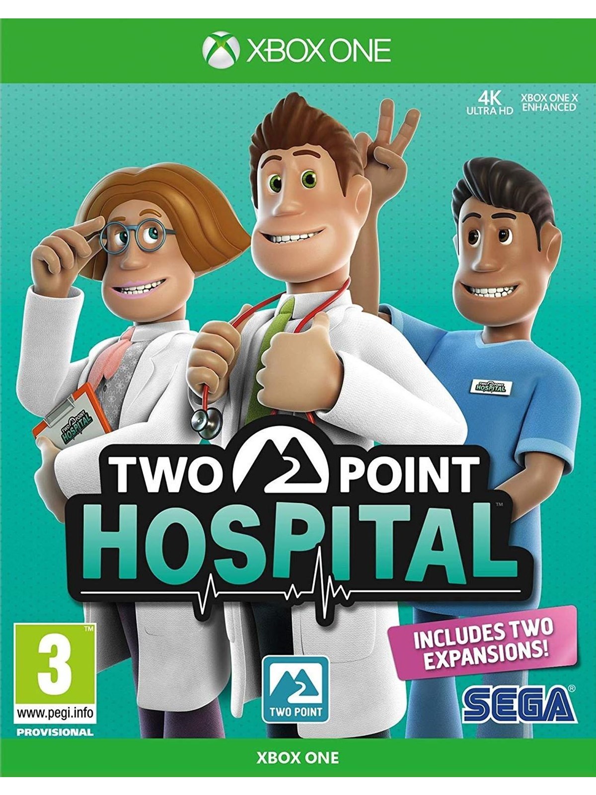Two Point Hospital - Microsoft Xbox 360 - Strategie - PEGI 3