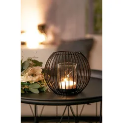 Kerzenhalter Dusk 16cm schwarz
