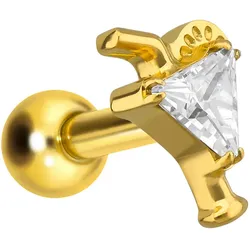 Titan Ohrpiercing mit Innengewinde COCKTAIL