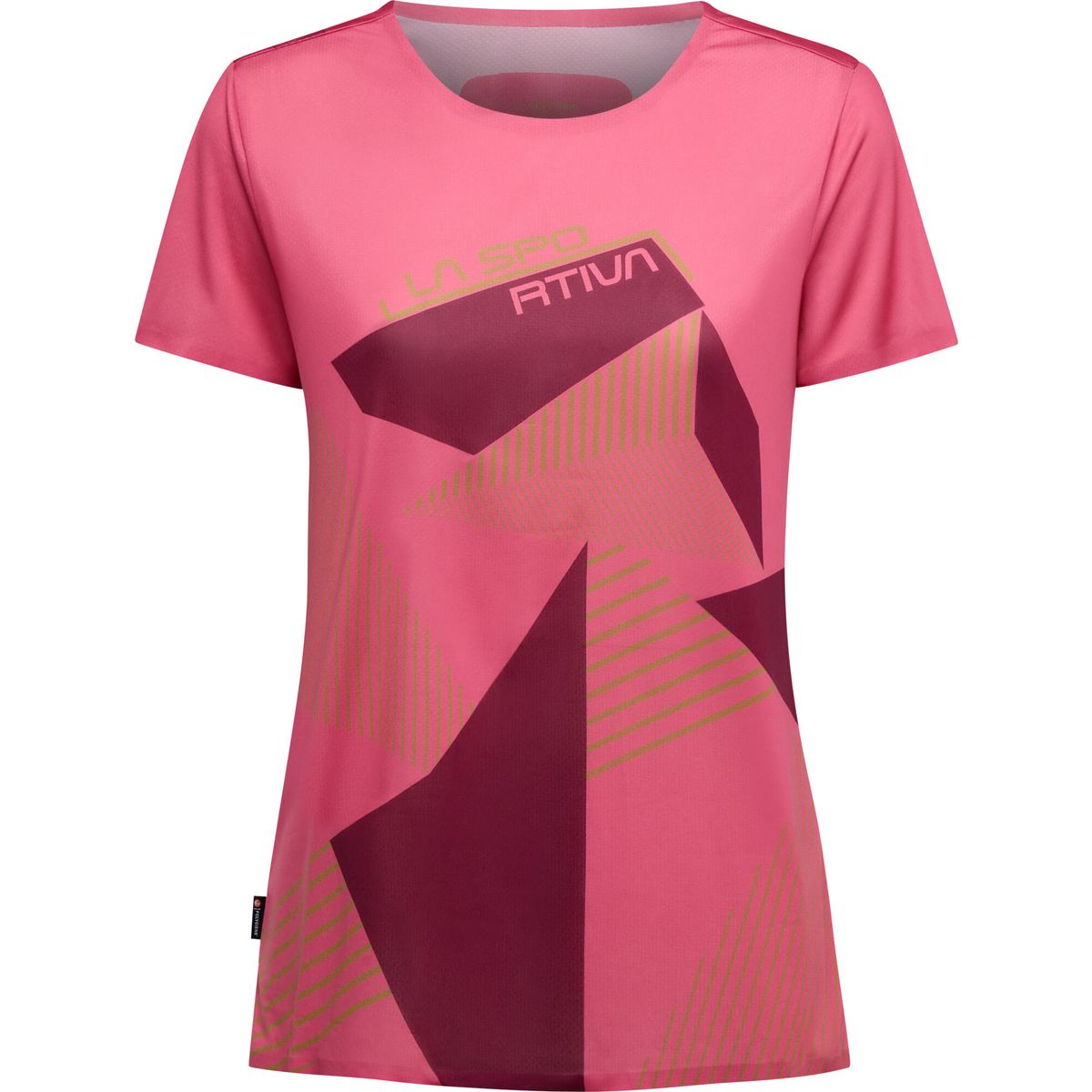 La Sportiva Comp T-shirt Women rosebay/redwood (P13R25) M ZACT185P13R25M