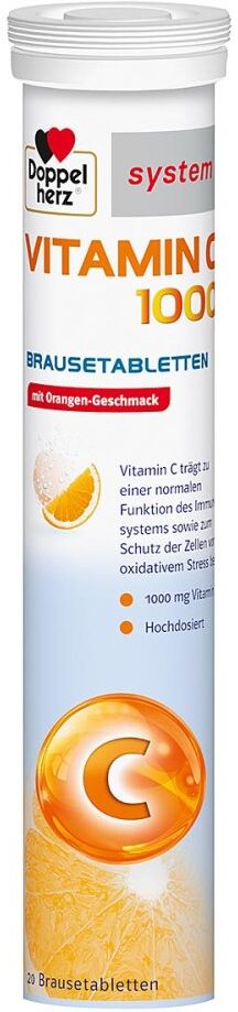 Doppelherz Vitamin C1000 system Brausetabletten 40stk