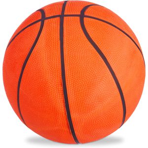 Relaxdays Basketball 10024326, indoor & outdoor, Größe 7, orange, 600 Gramm, Trainingsball