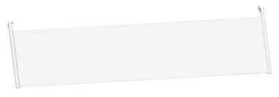 Schäfer Shop Genius Rückseitenblende, für Schreibtisch 135 Grad, H 466 mm, weiß