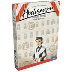 Lookout LOOD0061 - Hochsaison: Grand Hotel Roll & Write, Brettspiel für 2-4 Spieler, ab 12 Jahren (DE) (Deutsch, 2 - 4 Spieler)