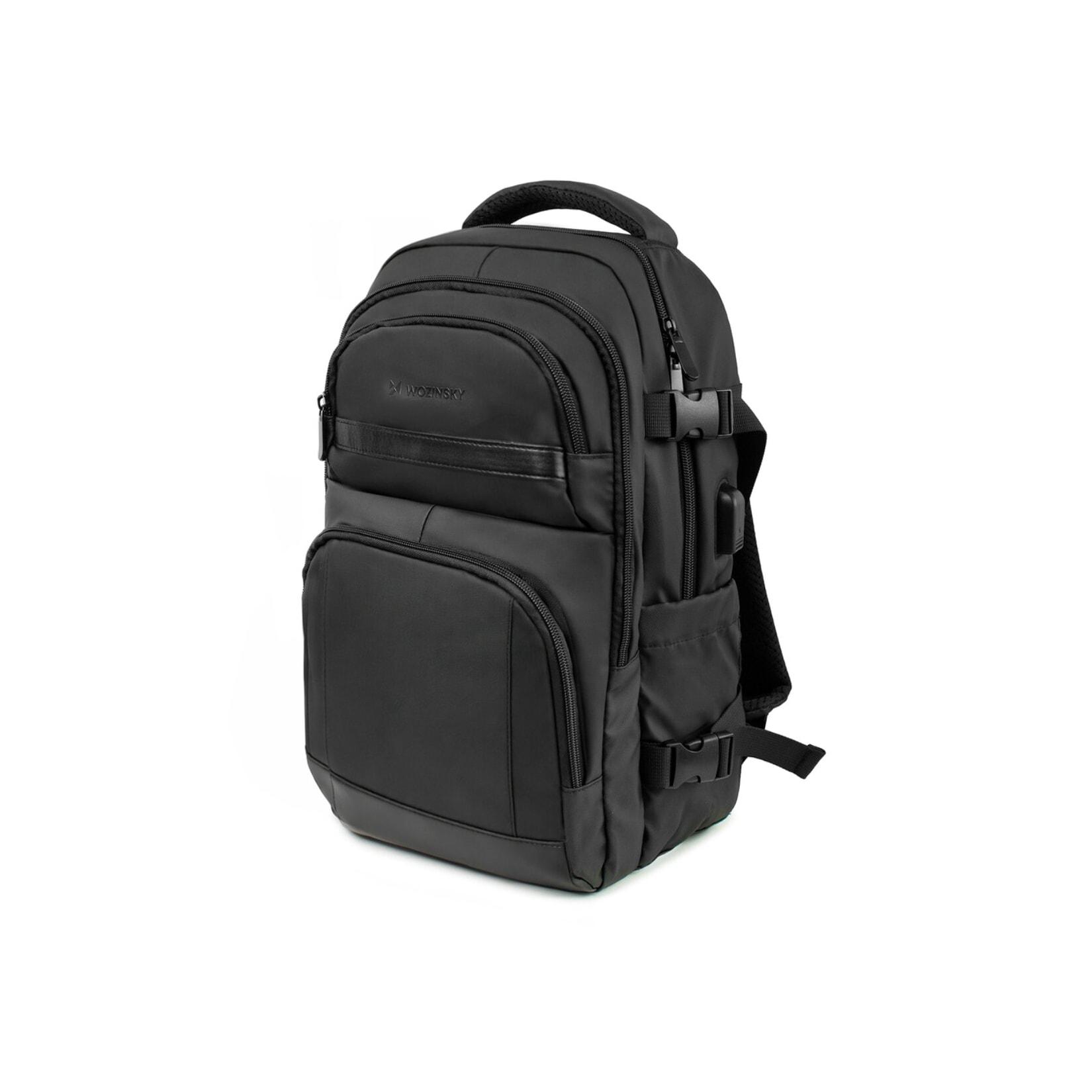 Wozinsky Reiserucksack 20L Handgepäck Laptopfach USB Anschluss