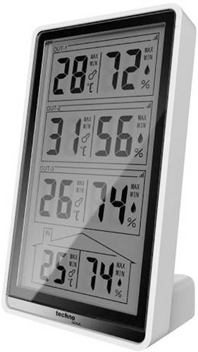 Techno Line Temperaturstation WS 7060 Funk-Thermo-/Hygrometer