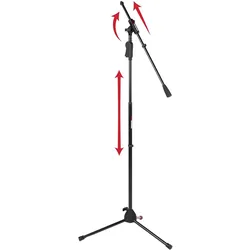 Gator GFW-MIC-2110, Mikrofonständer, Schwarz
