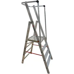 Euroline Leichte Alu–Plattformleiter Nr. 22677 1x4