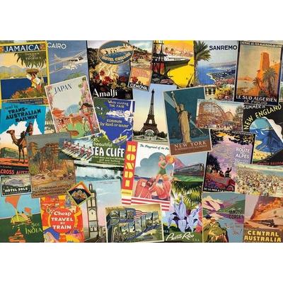 World Travel 1000-Piece Jigsaw Puzzle