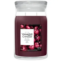 YANKEE CANDLE® Duftkerze Signature Line Large Jar Black Cherry