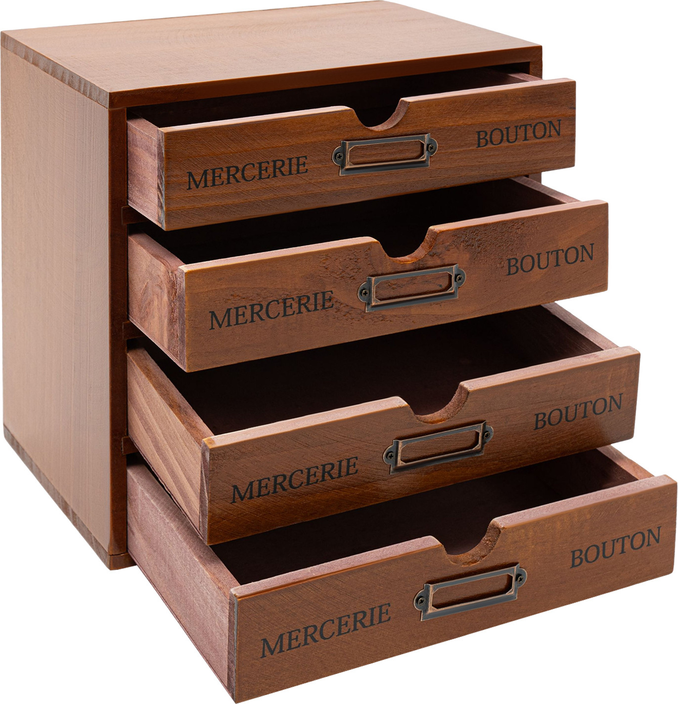Easybuy Houten Bureauorganizer met Lade voor Kantoorartikelen