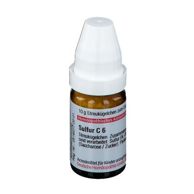 Sulfur C 6 Globuli 10 g