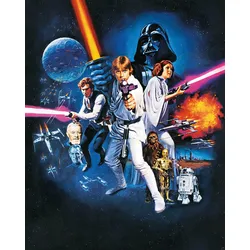 Vliestapete Star Wars Poster Classic 1 ca. 200x250cm