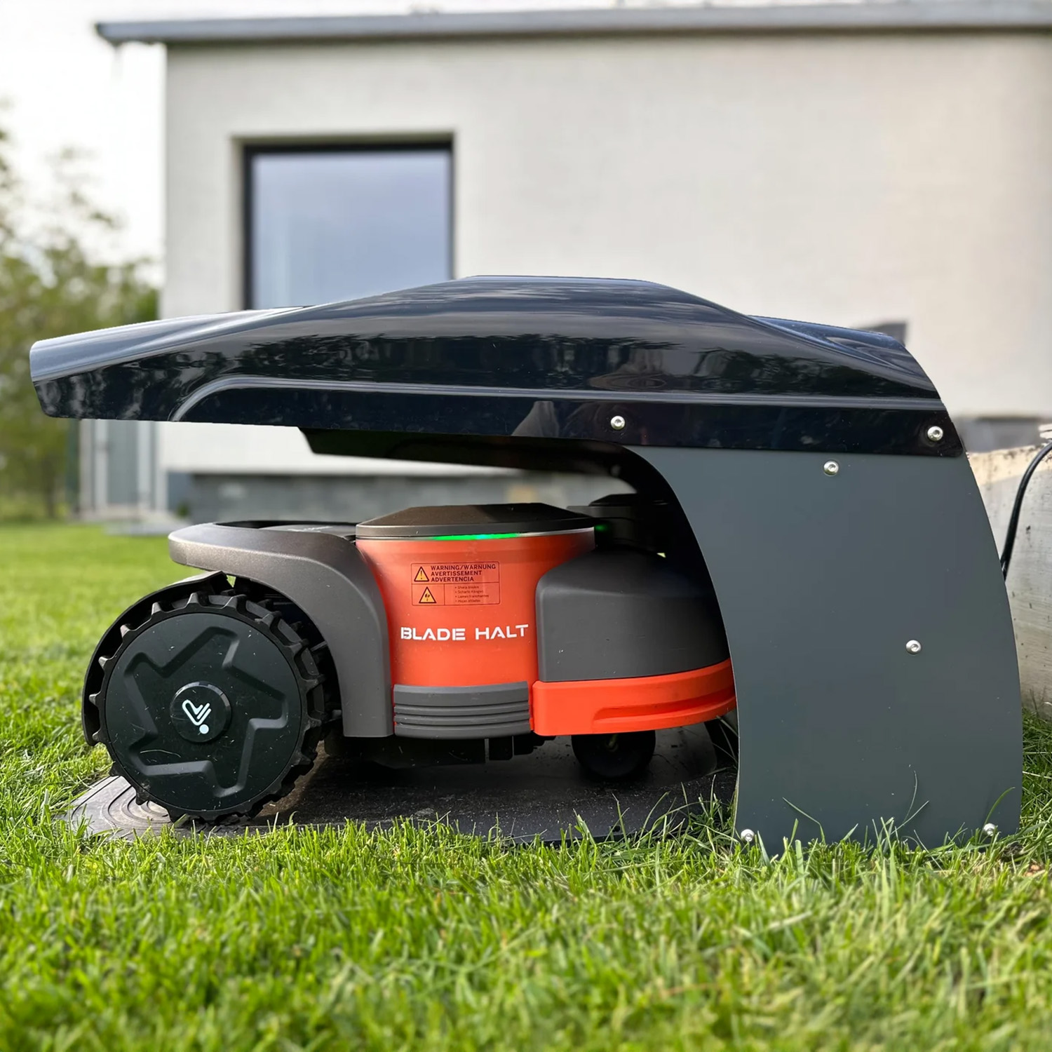 IDEA MOWER Vader Navi Mähroboter-Garage für Segway H-Serie, Schwarz/Anthrazit VN001BA8057143110860