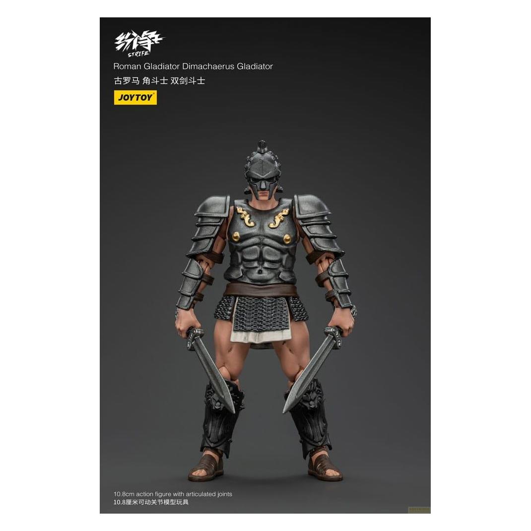Joy Toy Strife Actionfigur 1/18 Roman Gladiator Dimachaerus Gladiator 11 cm (JT00706)