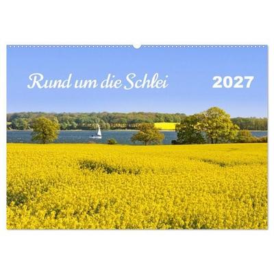 Rund um die Schlei (Wandkalender 2027 DIN A2 quer), CALVENDO Monatskalender
