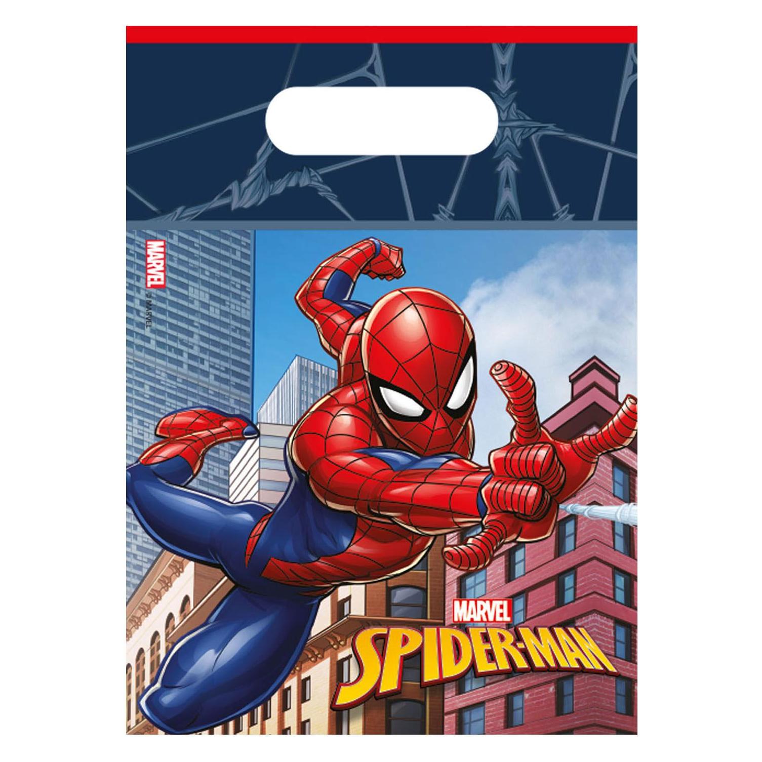 Spiderman Partybeutel (6x) (728.94082)