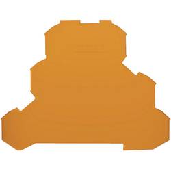 WAGO 2002-2492 Abschluss- und Trennplatte Passend für (Details): Reihenklemme Orange 1 St.