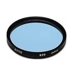 Hoya Blaufilter 82B HMC (2900°K nach 3200°K) 55mm (55 mm), Objektivfilter, Blau