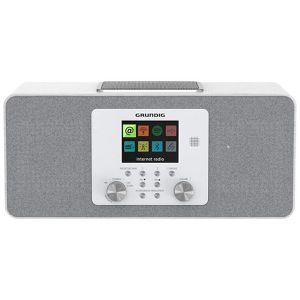 Grundig Radio DTR 6100 2.1 DAB+ weiß, Bluetooth, WLAN, Internet, Stereo