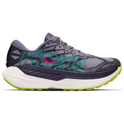 HOKA - Women's Rocket X Trail - Trailrunningschuhe 38 | EU 38 lila/ hoka citrus