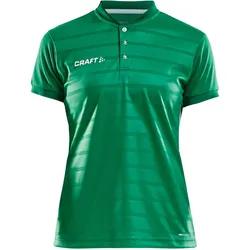 CRAFT Pro Control Button Trikot Damen 651900 - team green/white XXL