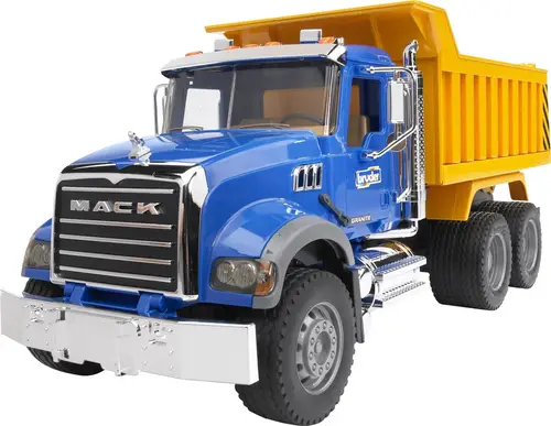 bruder Mack Granite LKW mit Kippmulde Fertigmodell Nutzfahrzeug Modell