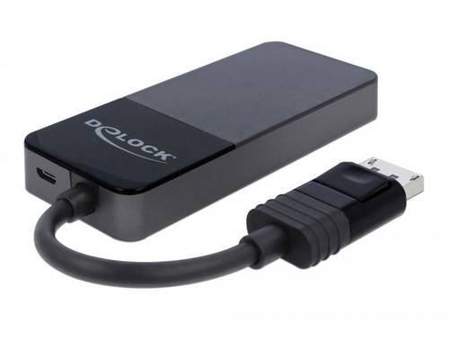Delock 87737 DisplayPort-Splitter Schwarz