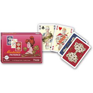 Piatnik Kartenspiel 2026, Madame Patience, ab 6 Jahre, 1-2 Spieler, Anglo-Amerikanisches Bild