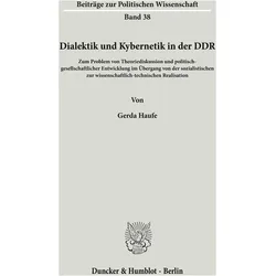 Dialektik und Kybernetik in der DDR., Fachbücher von Gerda Haufe