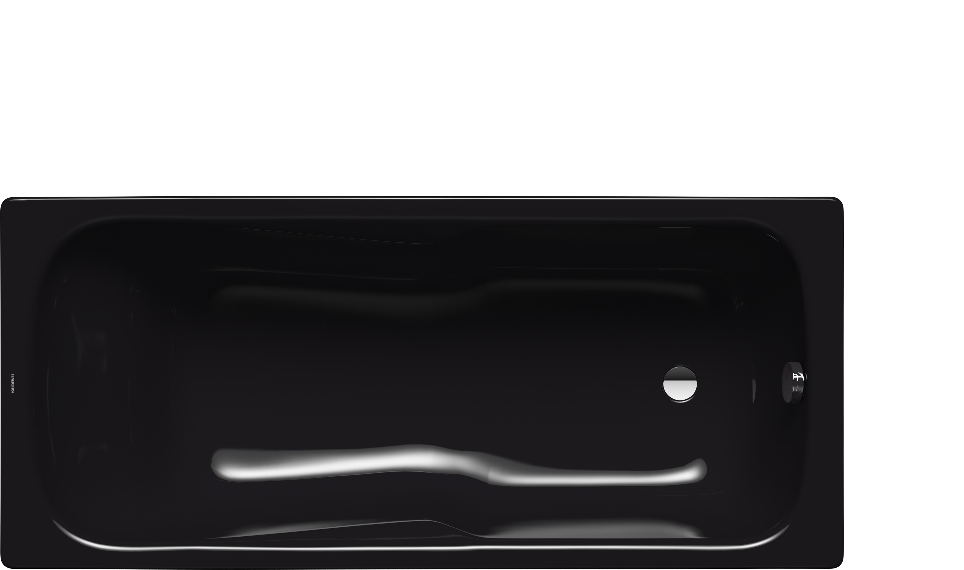 KALDEWEI Badewanne DYNA SET schwarz