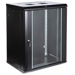Delta SZAFA RACK WISZĄCA EPRADO-R19-15U/450-BLUE (15 HE, 19 Zoll Rack), Serverschrank, Blau
