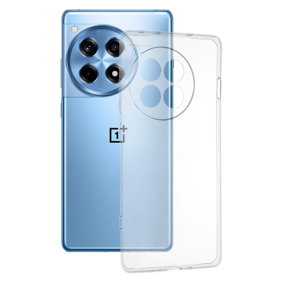 Techsuit - Clear Silicone - OnePlus 12R - Transparent (OnePlus 12R) (56346996)