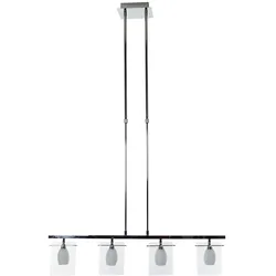 Mendler Pendelleuchte HW175, Deckenleuchte Hängeleuchte Deckenlampe, 4-flammig