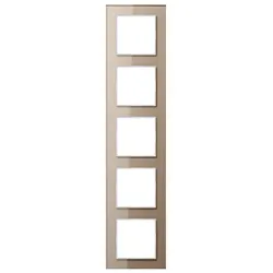 Jung Glasrahmen 5fach AC 585 GL CH