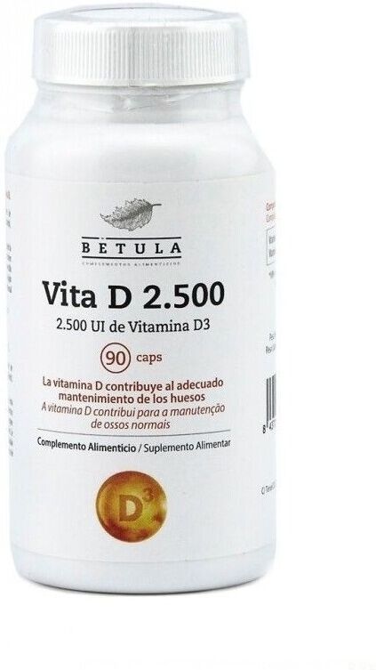 Betula Vita D 2.500 90 Cápsulas