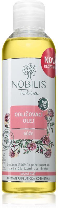Nobilis Tilia Odličovací Olej Růže makeup removing oil with moisturising effect 200 ml
