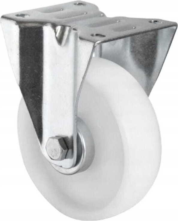 Vaste kunststof wielset van 100 mm met rollagers