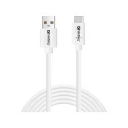 Sandberg USB-Kabel USB 2.0 200 m Weiß 336-14
