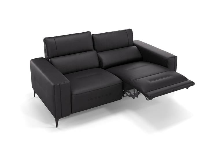 Ledersofa TERAMO 2-Sitzer Ledercouch