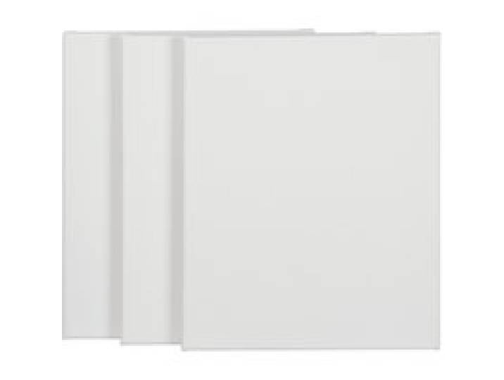 CRELANDO® Toile à peindre (250 x 300 mm, 3 pièces)