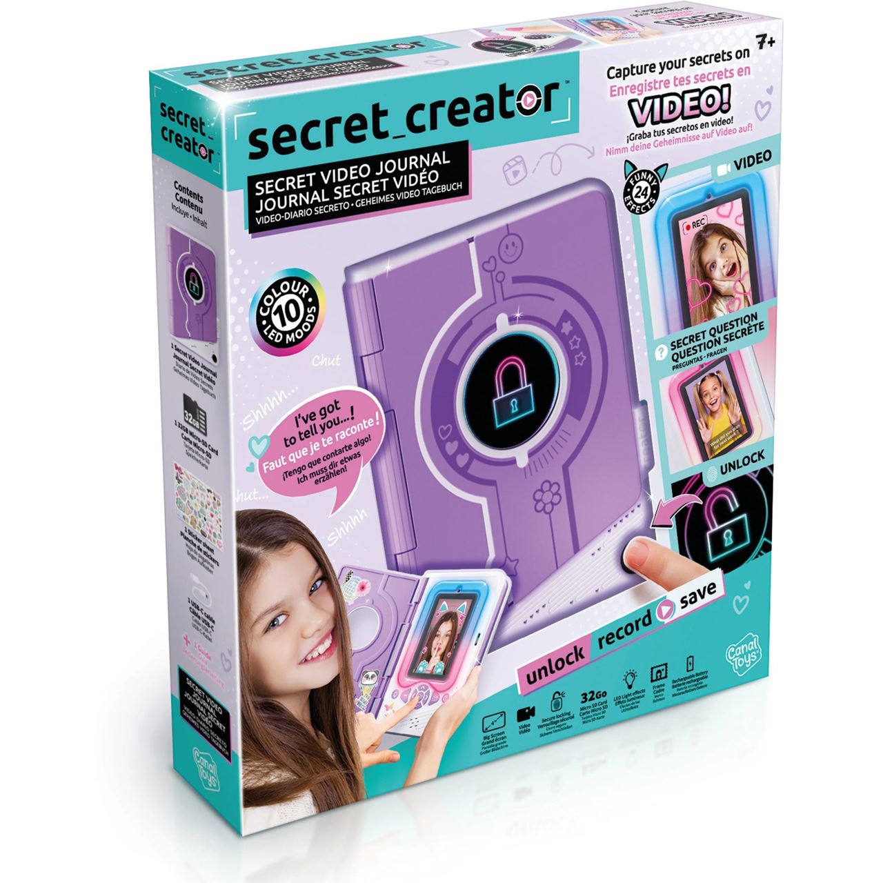 Canal Toys Secret Video Journal