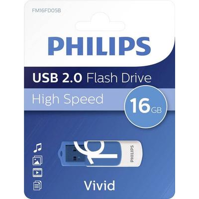 Philips VIVID USB-Stick 16 GB Blau FM16FD05B/00 USB-A (USB 2.0)