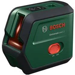 Bosch Hausgeräte, Linienlaser, Kreuzlinienlaser UniversalLevel 2 UNI Set (Kreuzlinienlaser)