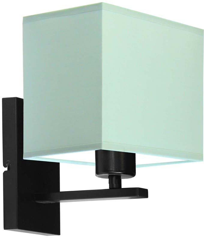 17 Stories Asavira Armed Sconce Mint/Black
