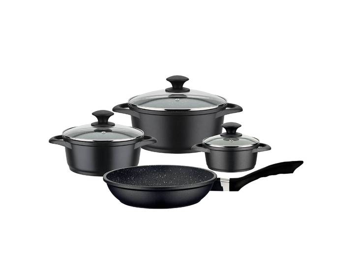Ensemble de casseroles 50 x 30 x 19cm Gris