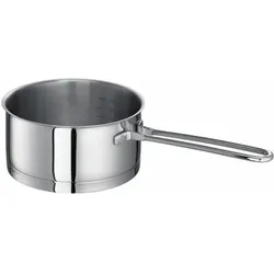 Schulte-Ufer SchulteUfer Wega saucepan stainless steel silver 16 cm, Pfanne + Kochtopf, Silber